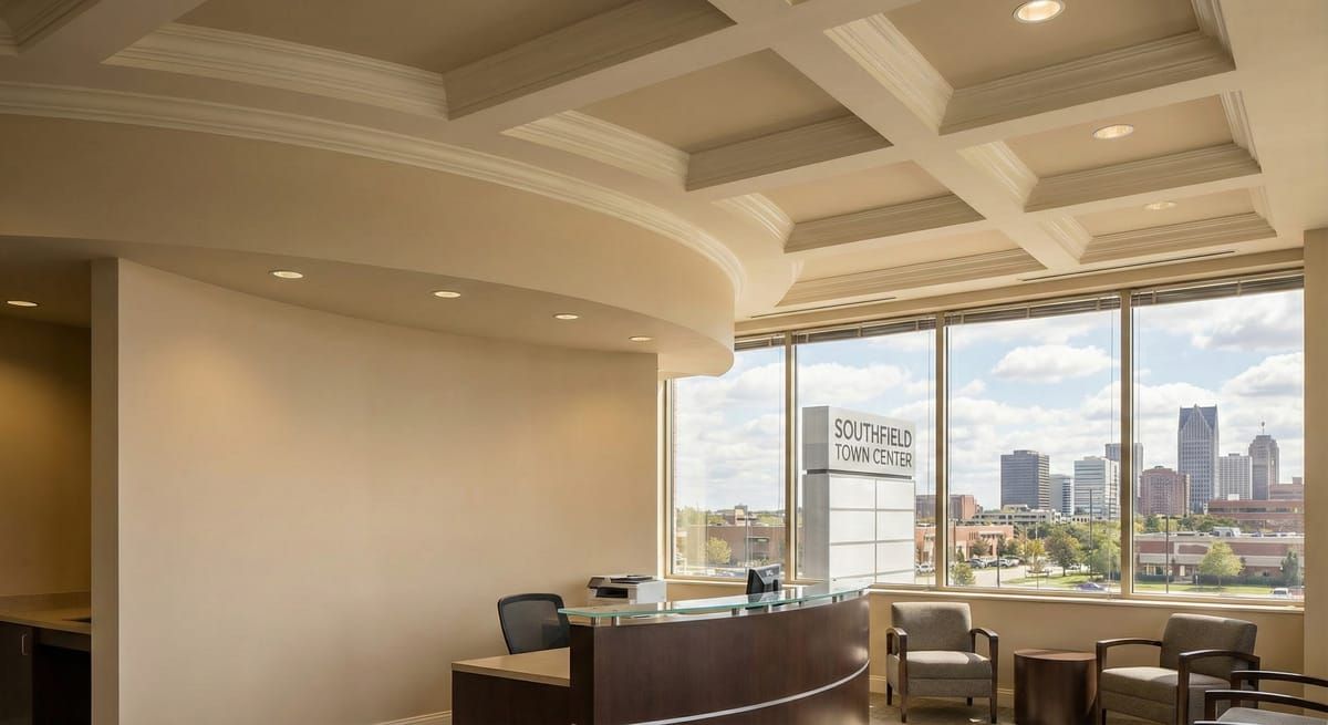 Drywall project in Southfield, MI