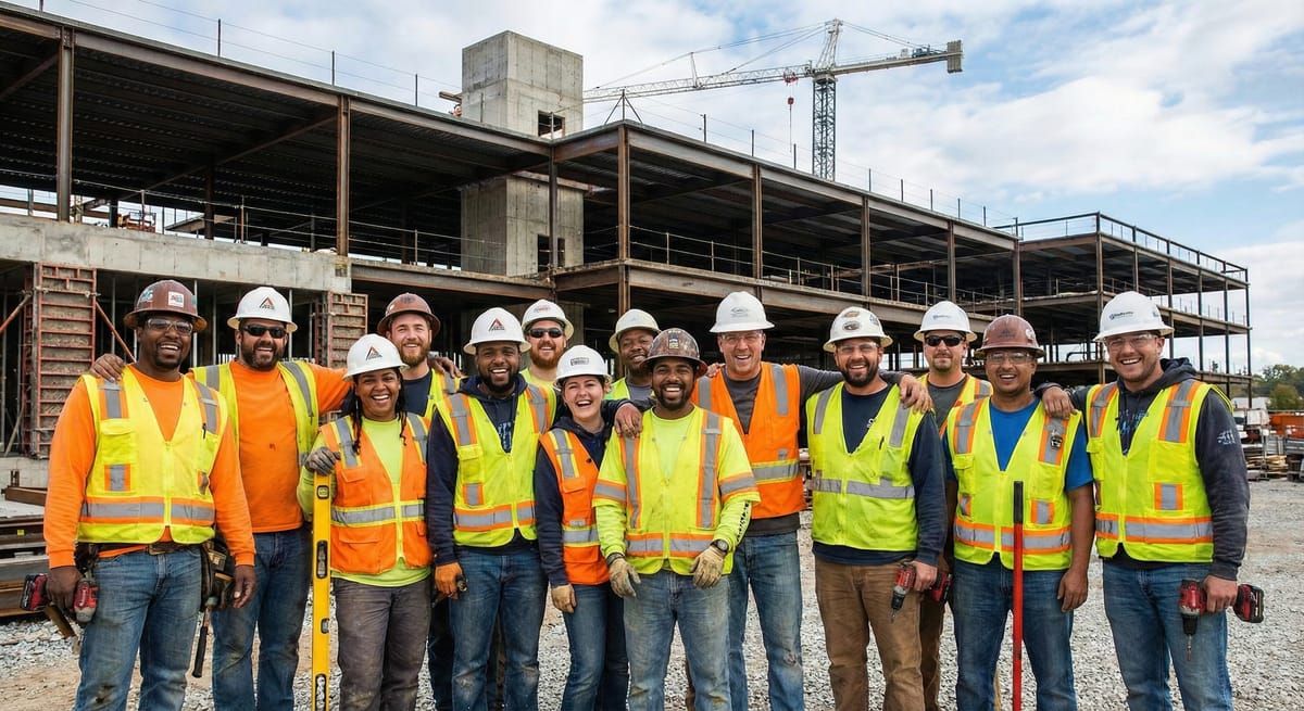 Drywall Contractor Detroit team on a job site